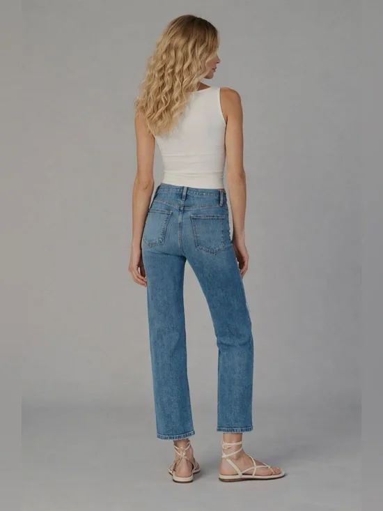 Joe’s Jeans Distressed High Rise Crop Jeans The Blake MSRP $188 SIZE 32 NWT - Picture 2 of 5